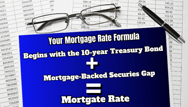 Here we break down the formula for mortage rates and take a deep dive into the 10-year treasury yield and the MBS gap prepared by Metro Detroit Home Experts