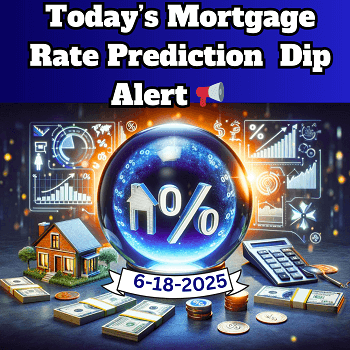 Today’s Mortgage Rates: Dip Alert📢