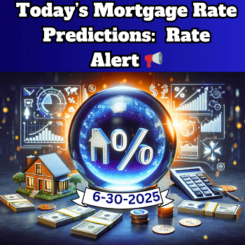 Today’s Mortgage Rates: Alert📢