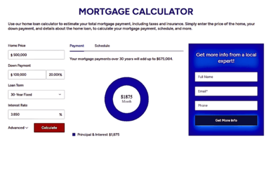 Mortgage Calculator | Metro Detroit Home Experts