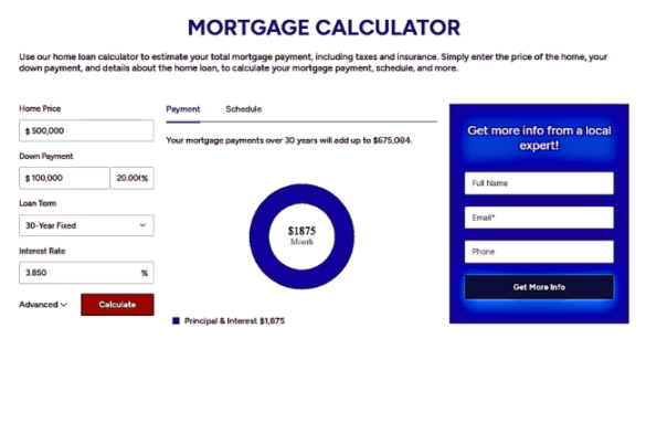 Mortgage Calculator | Metro Detroit Home Experts