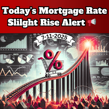 Today’s Mortgage Rates: Slight Rise Alert📢