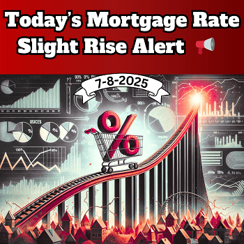 Today’s Mortgage Rates: Rate Spike Alert📢