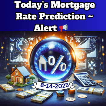 Today’s Mortgage Rates: Alert📢