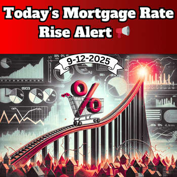 Today’s Mortgage Rates: Rise Alert📢