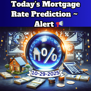 Today’s Mortgage Rates Preicition Alert 📢 with Video