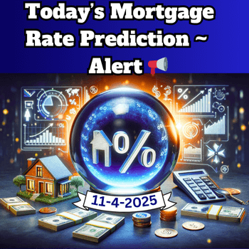 Today’s Mortgage Rates Prediction Alert 📢 with Video