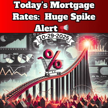 Today’s Mortgage Rates: Huge Spike Alert 📢 with Video