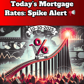 Today’s Mortgage Rates: Spike Alert π’ with Video