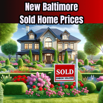 Live MLS data showing New Baltimroe sold home prices – Metro Detroit Home Experts