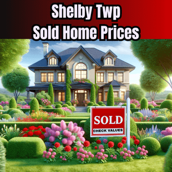 Live MLS data showing Shelby Twp sold home prices – Metro Detroit Home Experts