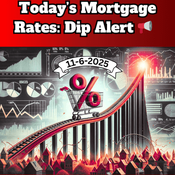 Today’s Mortgage Rate Dip Alert 📢 with Video