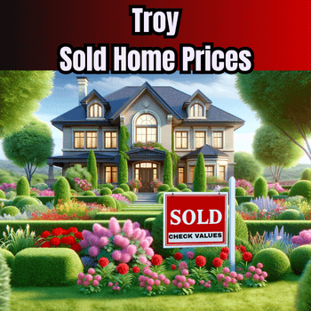 Live MLS data showing Troy sold home prices – Metro Detroit Experts