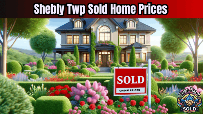 Live MLS data showing Shelby Twp sold home prices – Metro Detroit Home Experts