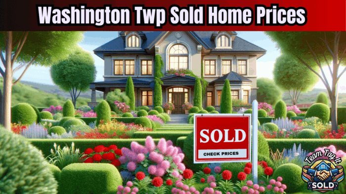 Live MLS data showing Washington Twp sold home prices – Metro Detroit Home Experts