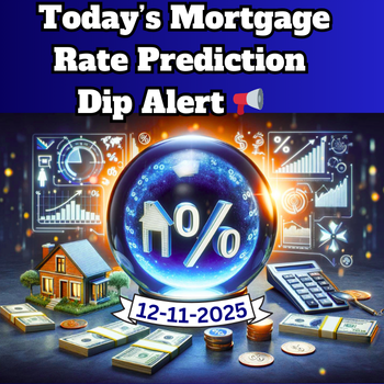 Today’s Mortgage Rate: Dip Alert 📢 with Video