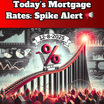 Today’s Mortgage Rate: Spike Alert 📢 with Video