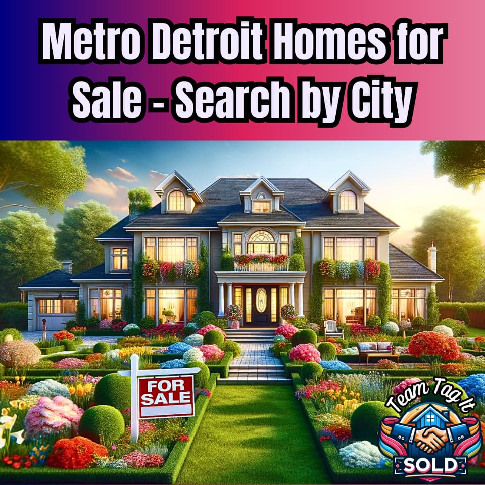 Metro Detroit MI Homes for Sale by City 🏘️🎯