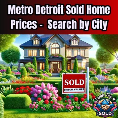 No estimates, search for sold home prices by city with our live Flex MLS tool for Metro Detroit MI