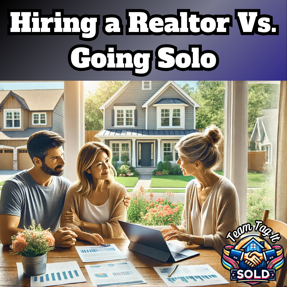 Hiring a Realtor Vs. Going Solo When Selling Your Home  ✨🤷‍♀️
