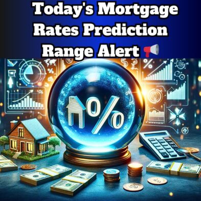 Today's Mortgage Rate Prediction Alert - Find out if they will dip or spike