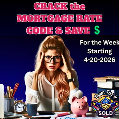 Crack the Mortgage Code and Save for the week of 4-20-2026 prepared by Pam Sawyer, Realtor