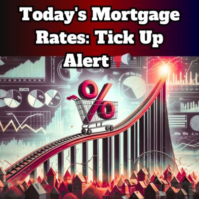 Today's Mortgage Rate Today Tick Up Alert