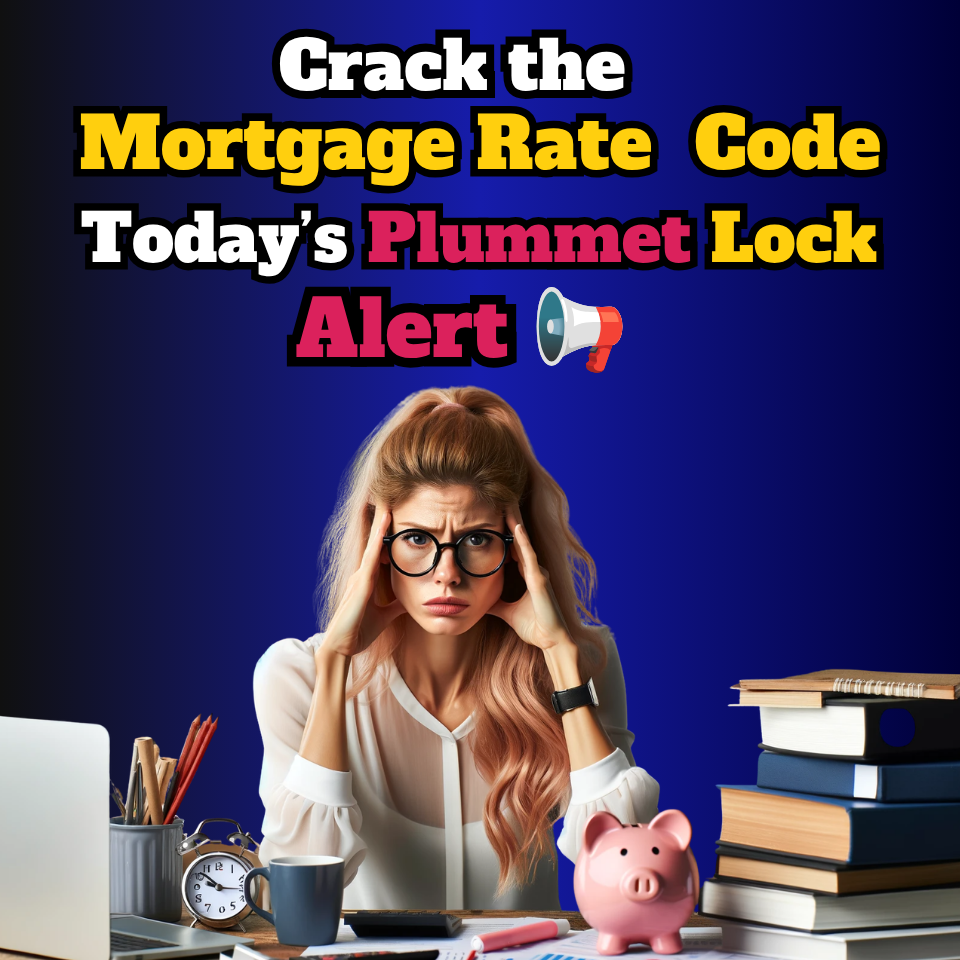 Crack the Mortgage Rate Code Today's Plummet Lock Alert