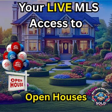 This Week's Metro Detroit Homes for Sale - Live MLS Open Houses Search