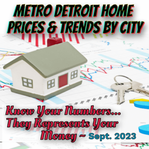 Metro Detroit Home Prices and Trends Sept 2023 | Team Tag It Sold